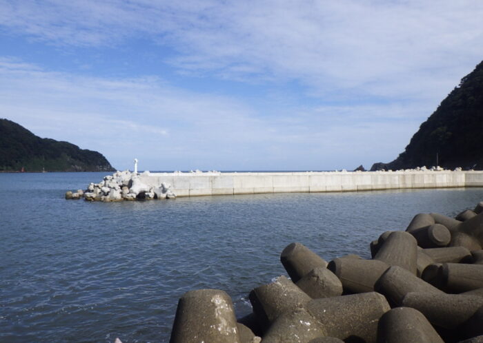 田結漁港防波堤整備工事