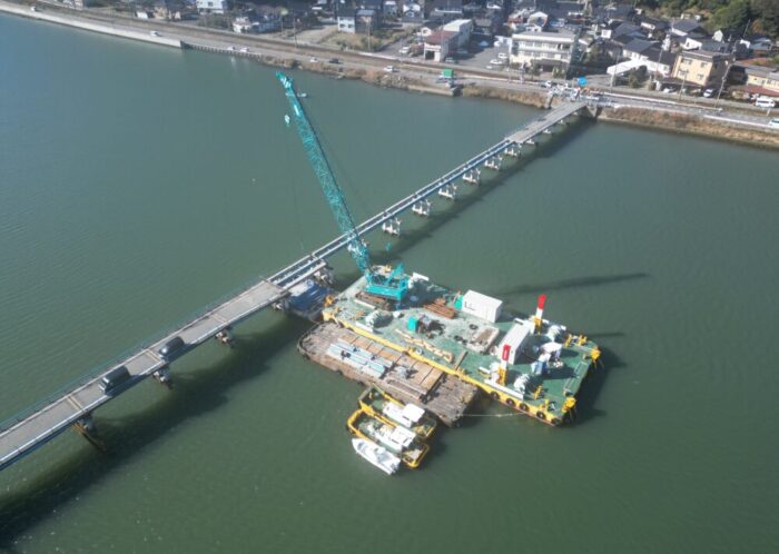 （主）豊岡竹野線城崎大橋旧橋撤去工事（その1）