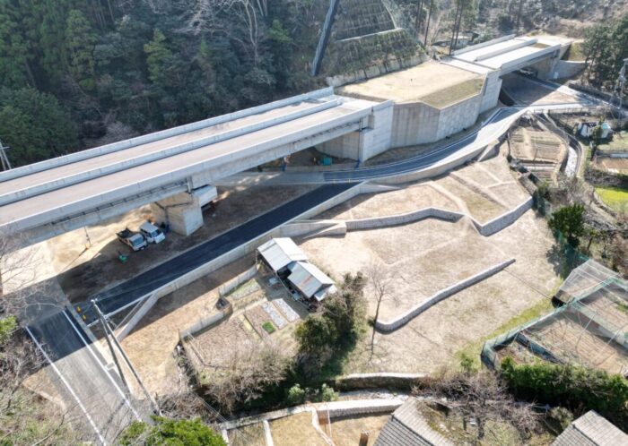 （国）178号浜坂道路Ⅱ期　工事用道路撤去工事（釜屋）