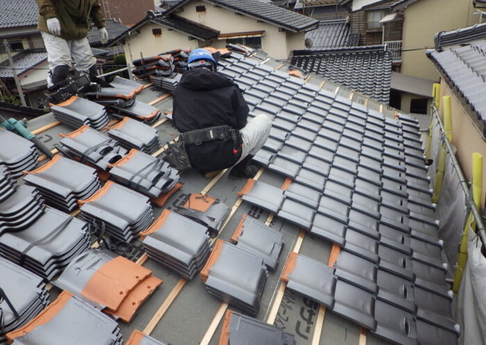 T様邸　土蔵及び母屋屋根修繕工事